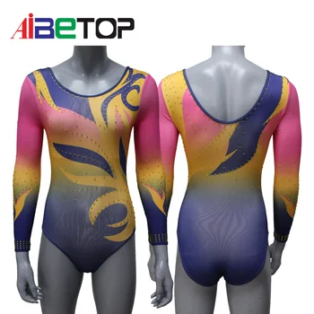 Women Gymnastics Leotards Full Sublimation Gymnastics Leotards Free