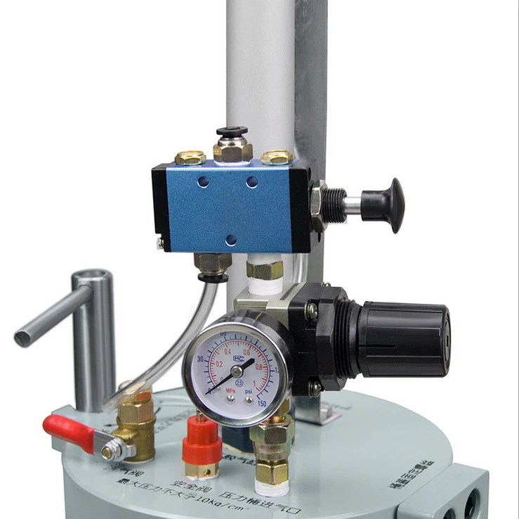 2600ML Silicone Glue Dispensing Machine Automatic Pressure Tank Silicone Pressure Barrel