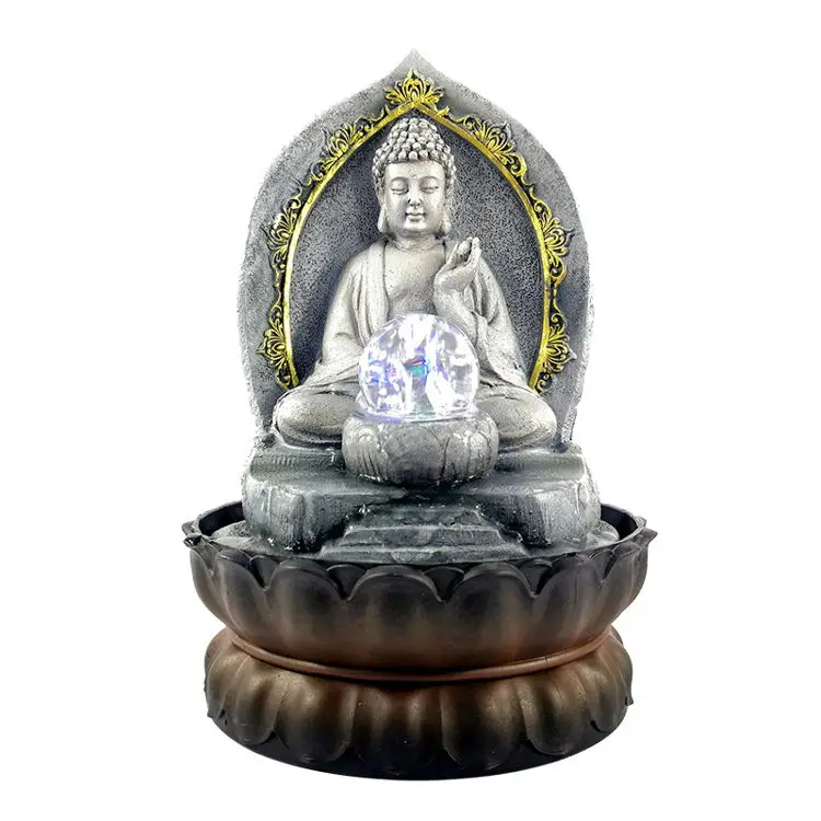 Buddha Wholesale 2021 Latest Creative Home Desktop Fengshui Fountain Luxury  Resin Fuente Buda Office Lucky Buddha Fountain - Buy Fengshui Fountain  Large Buddha Fountain Buddha Statue Waterfall Carved Stone Buddha Water  Fountain