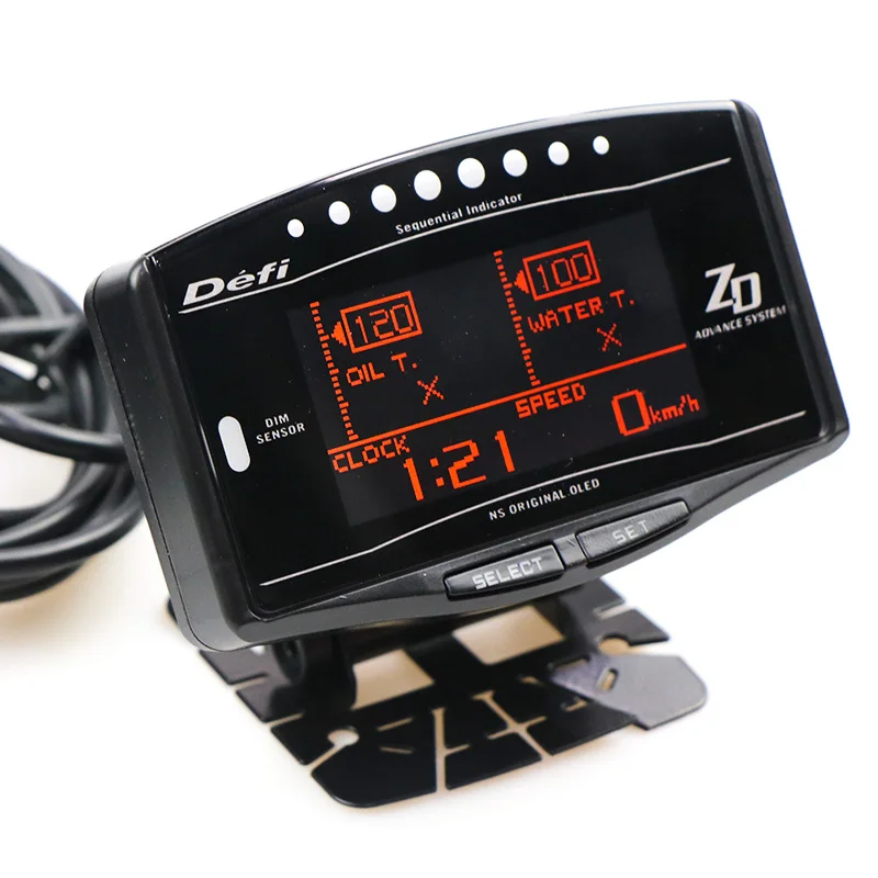 Defi Advance ZDレーシングメーターカー改造LED液晶ゲージ（センサー 