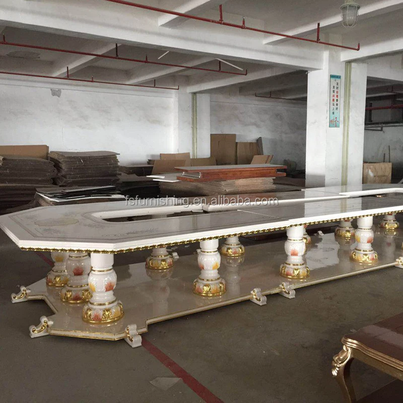 
CL06 итальянский неоклассический обеденный стол рококо, Прямоугольный Обеденный стол ручной резьбы в стиле барокко для столовой 