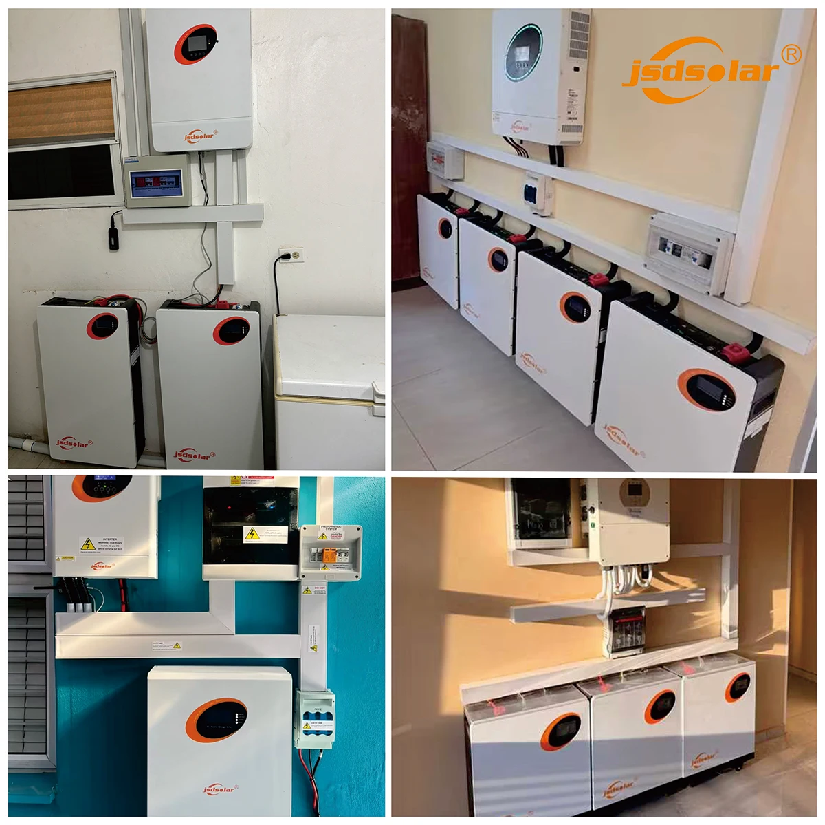 10 KW 3 Phase Hybrid Inverter Solar Panels Solar Energy System Home 10KWH 3 Phases Output Solar Battery Storage System