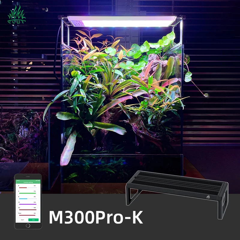 【美品】WEEK AQUA S300pro LEDライト RGBライト 30cm WEEK AQUA NEW S Series S300 S450 PRO RGB+UVA Aquarium