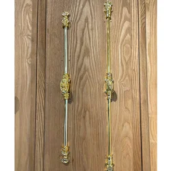 Новый стиль кремовый болт для шкафа трубчатая декоративная ручка в стиле ретро замок окна кремовые болты во