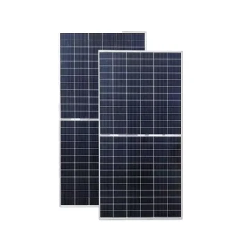 500W 550W New technology bifacial solar panels monopole half cell photovoltaic panels photovoltaic modules at affordable prices