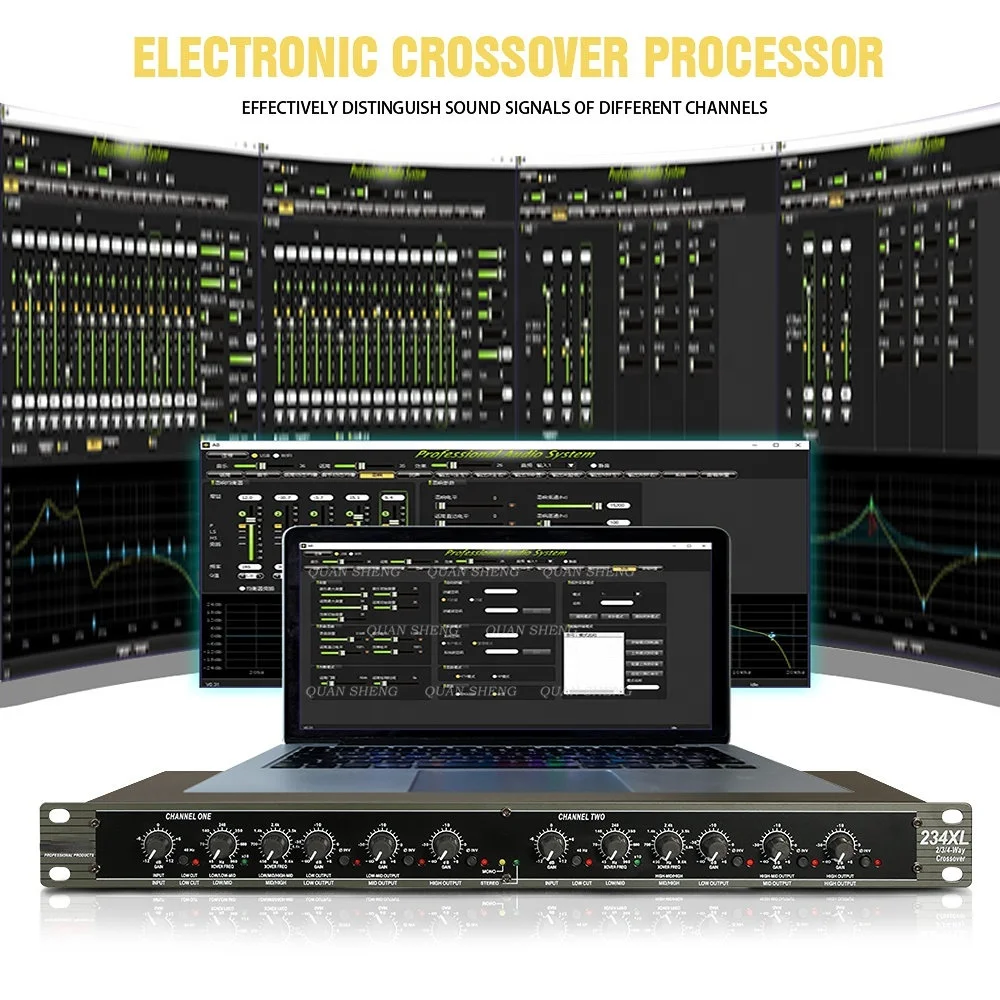 234XL Crossoverプロフェッショナルオーディオ周辺機器 クリアサウンド