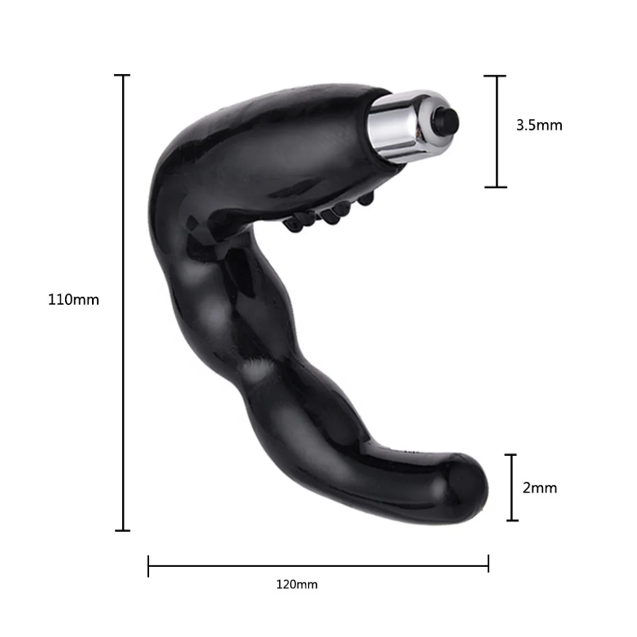 New Male Vibrator Stimulating Prostata Massager G-spot Vibrating Anal Plug  Sex Toys for Men