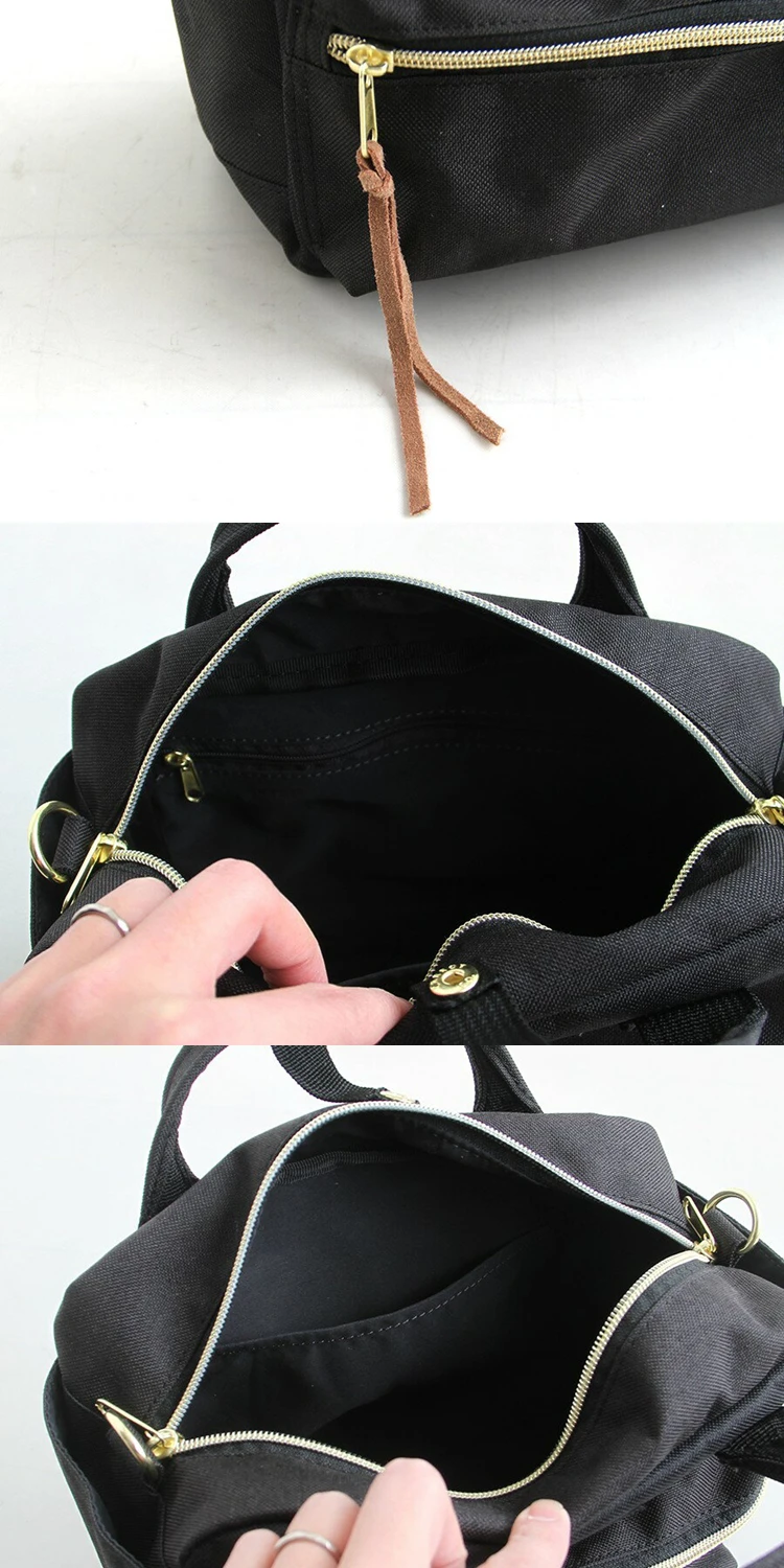 Japanese 2way Boston Shoulder Bags For Girls Female Women