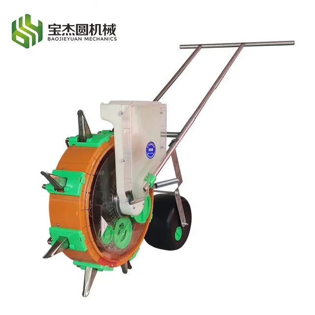 Easy Operated Manual Tobacco Seed Planter Portable Hand Push No Till Seeder