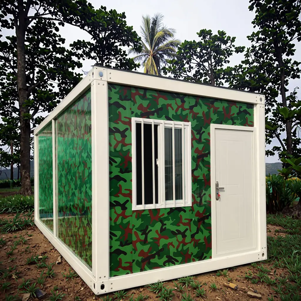 Ready Made  Office 20ft Luxury Container Module House Prices Prefabricated Home Modular Glass Prefab House