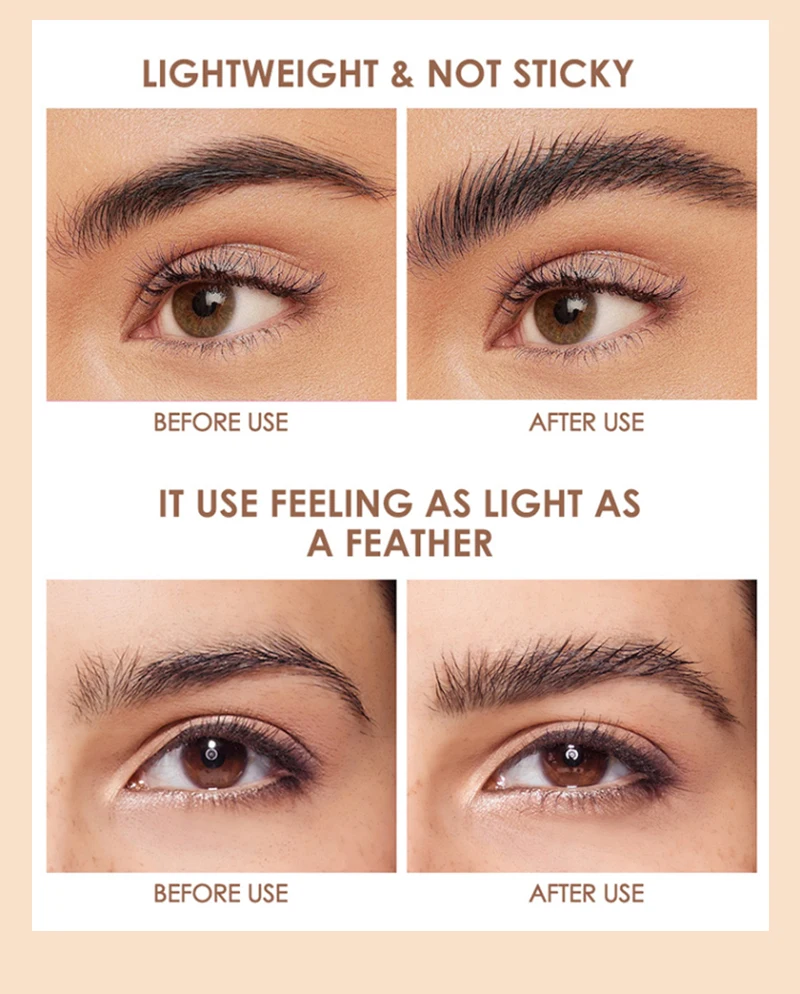 Hot Sale Waterproof Manufacturer Strong Brows Freeze Styling Eyebrow