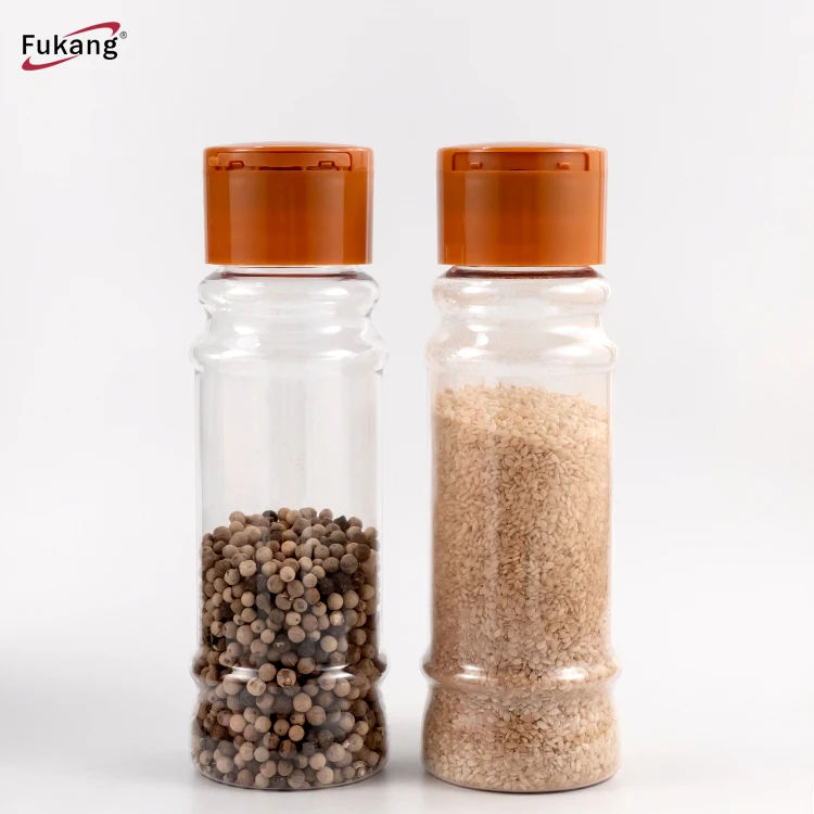 Clear Empty Spice Bottles 500ml Plastic Pet Salt Shaker Spice Jar Suppliers  and Manufacturers - China Factory - Fukang Plastic