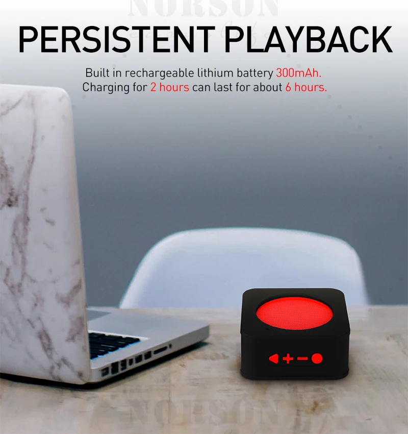 Custom Logo Cheap Cube Hand Free Speker Woofer Outdoor Portable Active caixa de som Bluetooth Speaker - ANKUX.COM