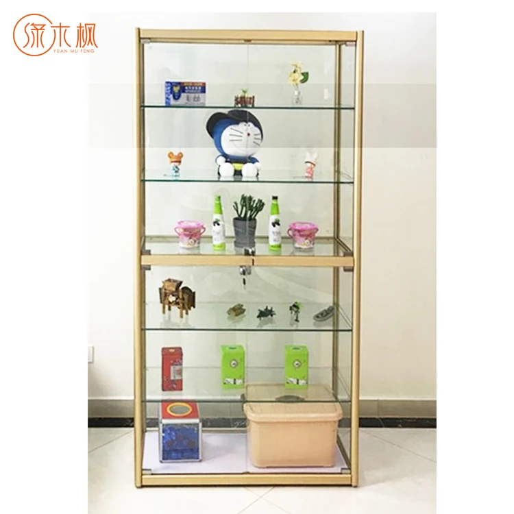 High Quality Full Vision Display Glass Showcase Hot Sale Glass Display
