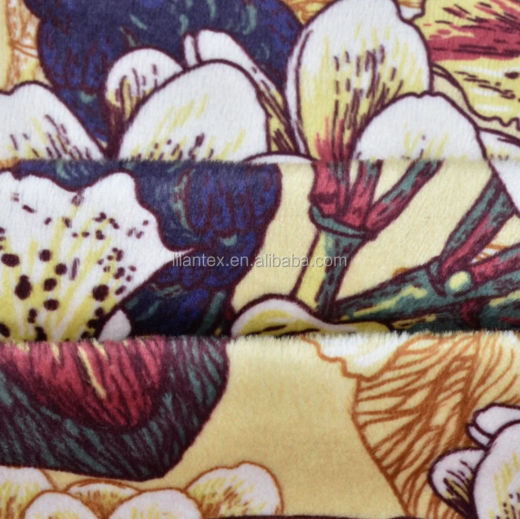 Lanking tex нет минимального заказа, 3d цифровая печать, дизайнерская ткань minky для ткани, производитель в Китае