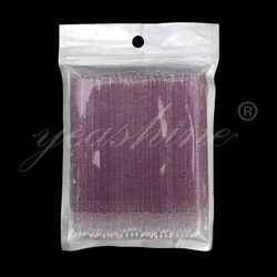 Пластиковые Стоматологические Одноразовые микрокисти материалы для ресниц бледно-розовые Микро Кисти