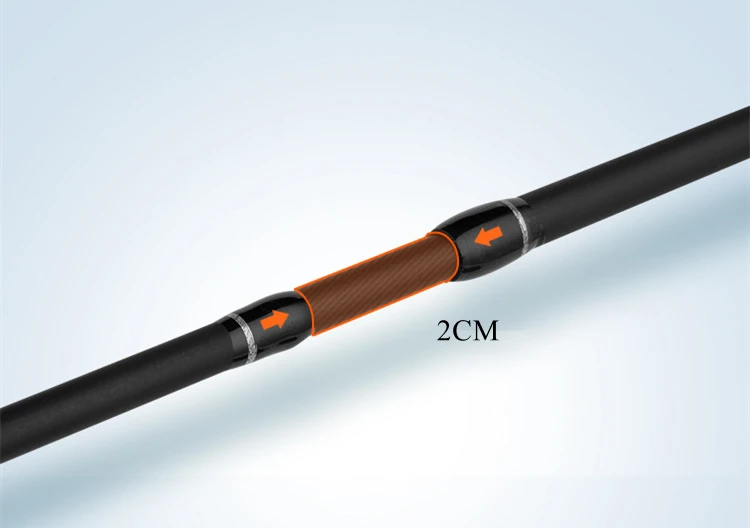 SNEDA卸売クロスカーボンファイバー1.8M 2.1M 2.4M 2.7M淡水旅行用