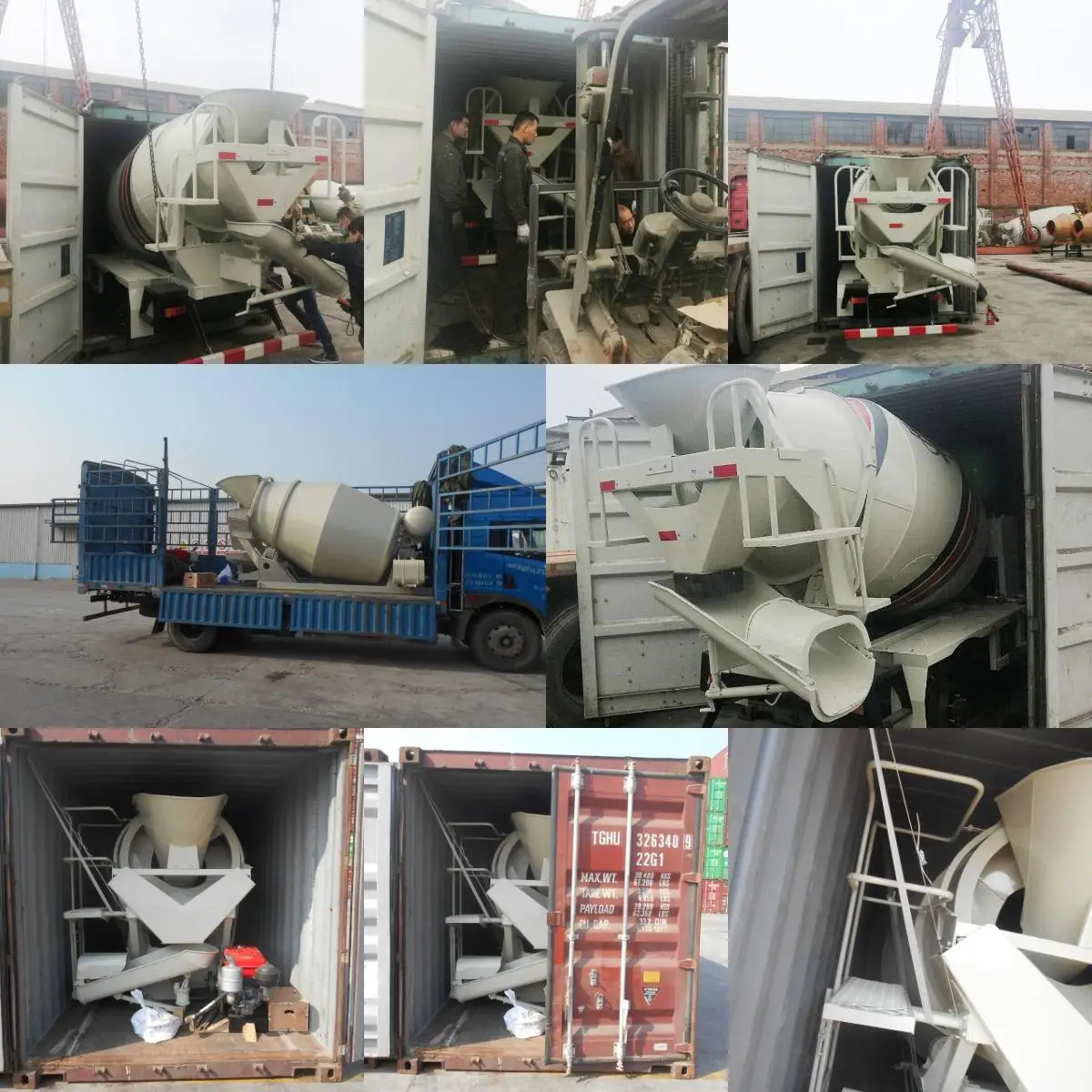 2M3 5M3 6M3 7M3 8M3 15M3 20M3 Small Truck Mixer Dimensions Concrete Mixture Truck Business Price for Sale
