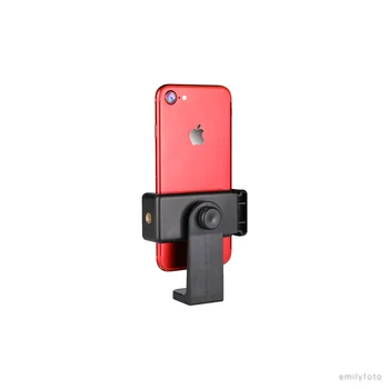 1/4" Screw 360 Degree Rotating Portable Bracket Phone LCip Holder Tripod Monopod Selfie Stick for Gopros 7 6 5 4 3