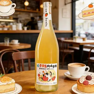 Source Factory 15% ABV Orange Jam Gin Liqueur 750ml Bottle Bulk Wholesale