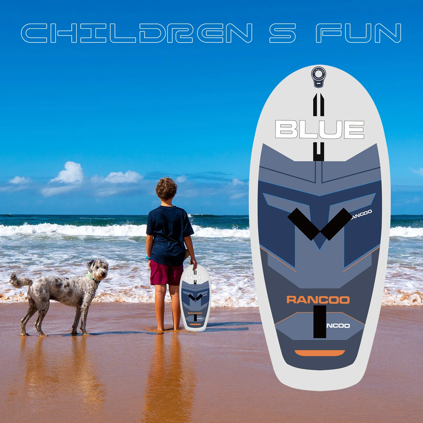 Inflatable Body Board For Kids Children Inflatable Rescue Board Jet Ski