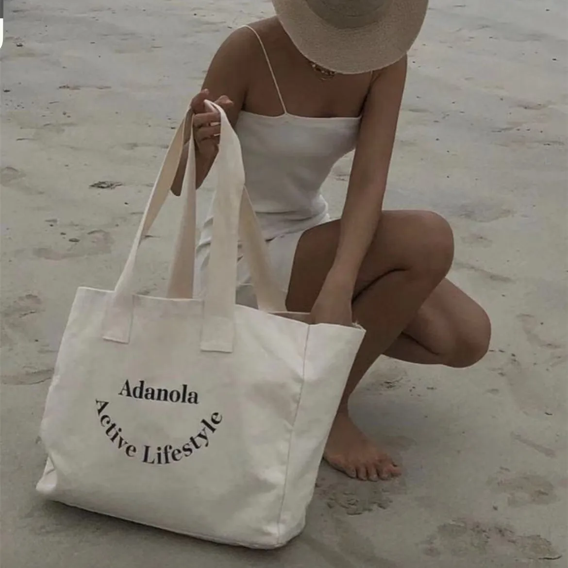 Custom Color Oversized Canvas Bag Weekender Bag Giant Grocery Bag With Wide Handle