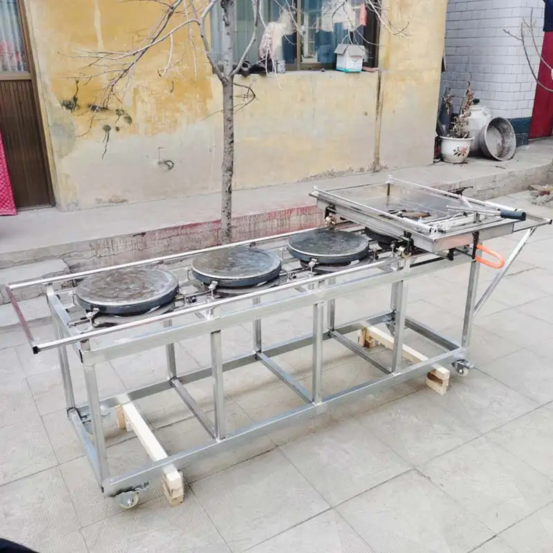 Automatic Pancake Machine Dosa Machine Stainless Steel Bread Crepe Making Machine