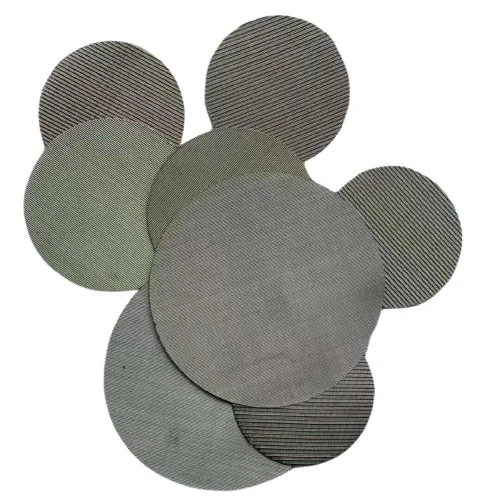 Stainless Steel Round Sheet Filter Mesh - Customized