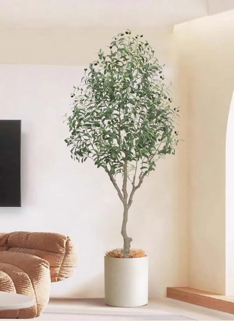 Nearly Natural Small 1meter 6 Feet 6ft Large Fake Artificial Plants Outdoor  9 Feet 8 Ft 2.1m 2m Big Potted Faux Olive Tree| Alibaba.com
