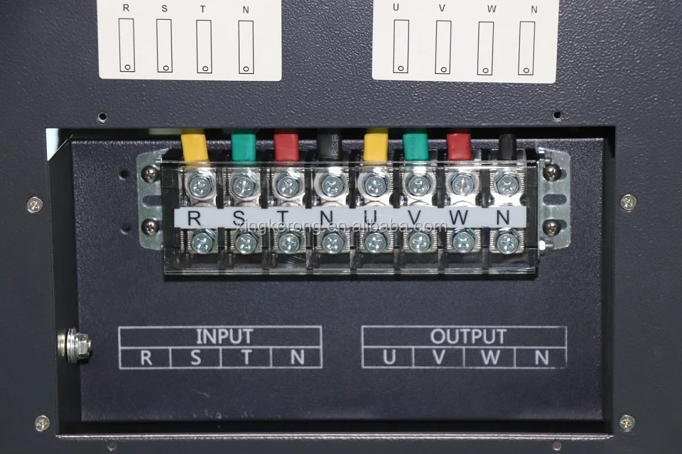 AVR 60KVA Three Phase Servo Motor Automatic Voltage Stabilizer