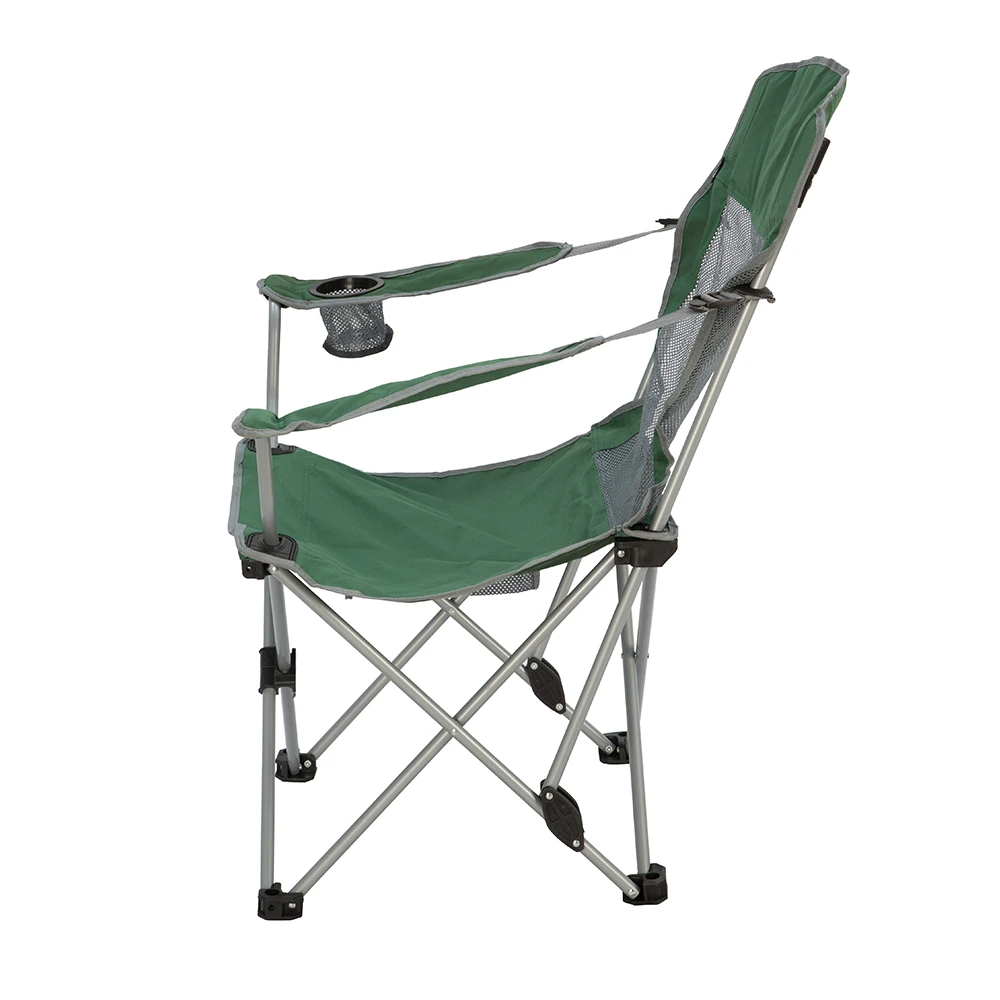 
 Регулируемое портативное складное Походное кресло с высокой спинкой и двумя режимами  