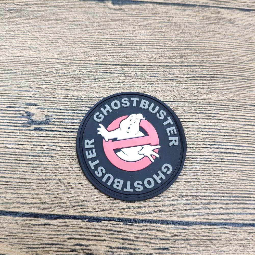 Custom 2d Logo Pvc Badge Heat Press Pvc Patch Customize Design Clothing