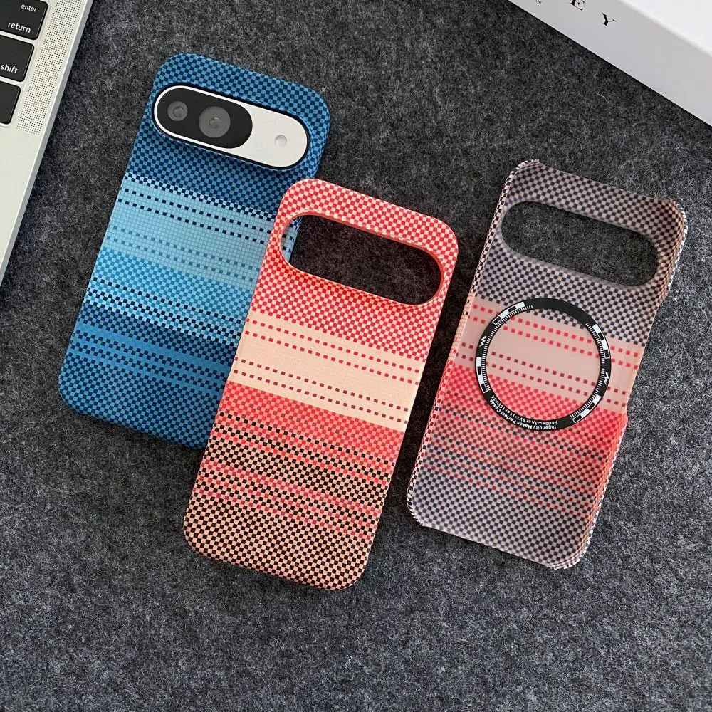 Laudtec Carbon Fiber Texture Phone Cases Hard Shell Ultra Thin Protective Back Cover Luxury For Google Pixel 10/10Pro Xl Sjk1089