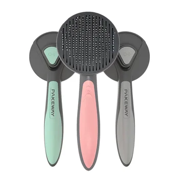 Pet self-cleaning comb, dog and cat hair cleaning comb, hair remover, brush, wholesale of pet products