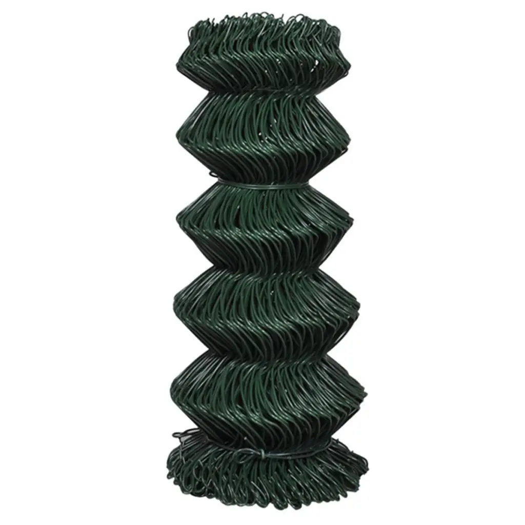 Football Field PVC Coated Chain Link Fence Galvanized Chain Link Fence
