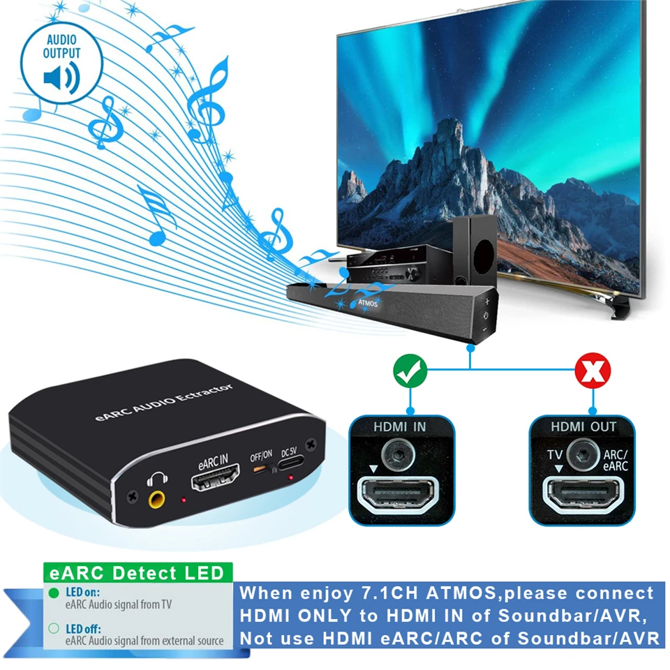 Adaptador Hdmi Arc Pasar Sonido Por Hdmi ¿Para Que Sirve La Conexión Especial HDMI ARC De Tu Televisor Y Cómo  Aprovecharla Mejor?