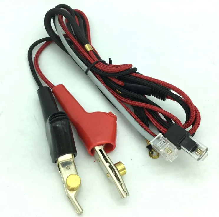 19-Inch Right Angle Test Lead with Alligator Clip Bed of Nails to Banana Plug Male Product Category Alligator Clips