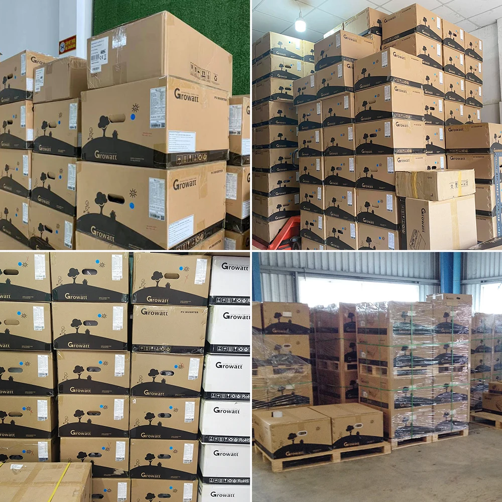 Growatt on Grid Mppt Solar Hybrid Inverter 50Kw 100Kw 125Kw 150Kw 3 Phase Grid Tied Hybrid Solar Power Inverter Growatt