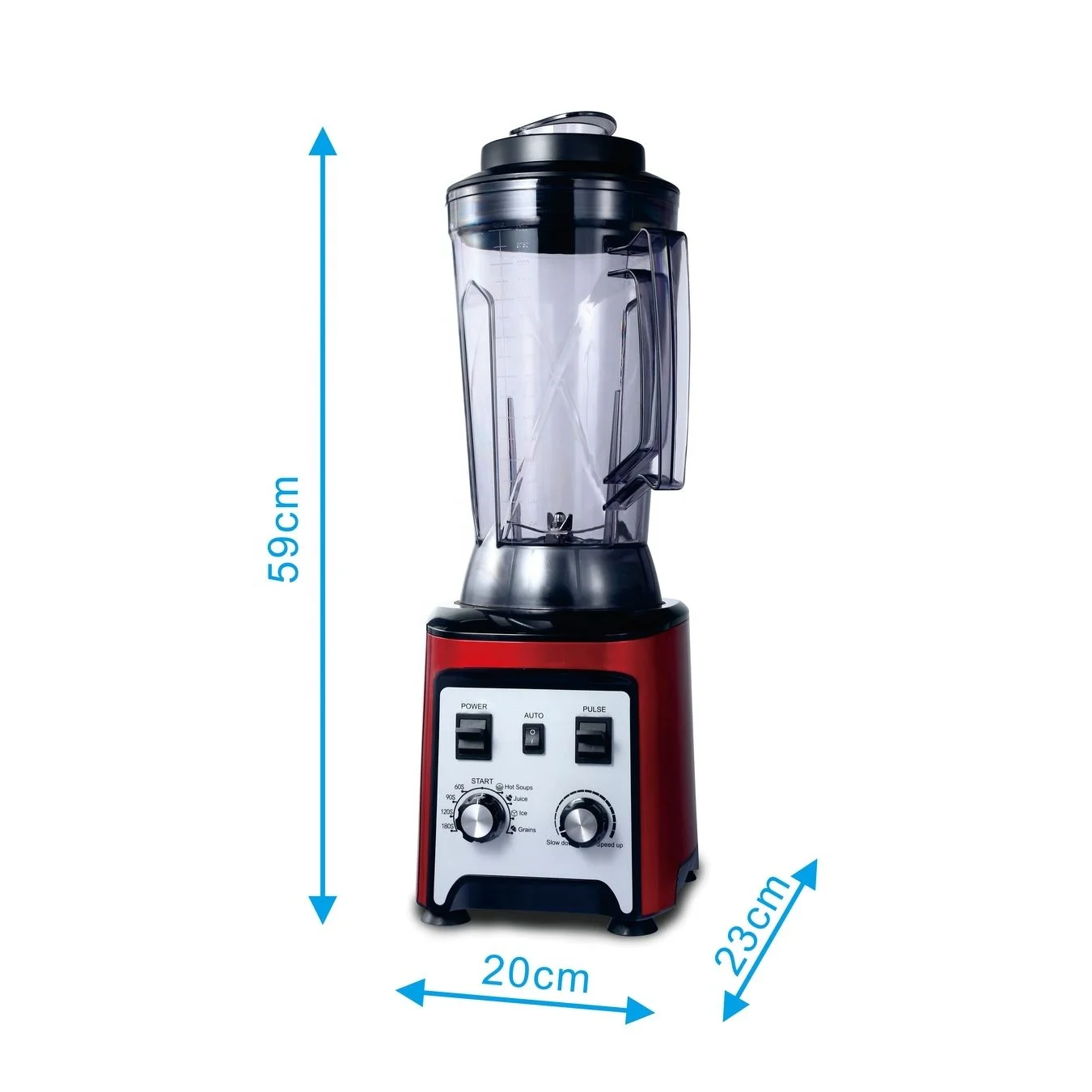 Gemat blender kitchen appliances 2L EK-1 jar 3000w heavy duty blender and  food processor Digital Blender