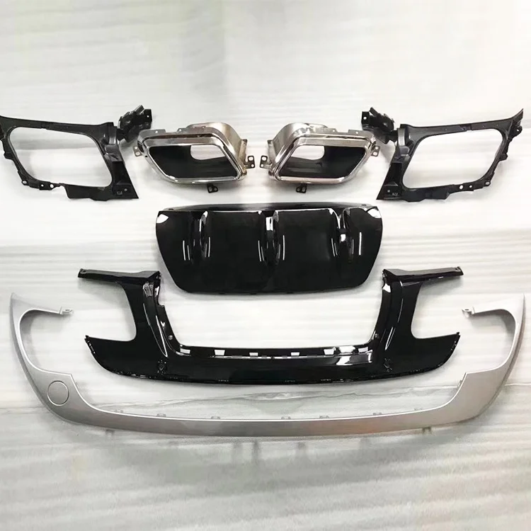 2017 Velar Front Bumper Kit for 2018 Range Rover Velar Body Kit Black and Silver