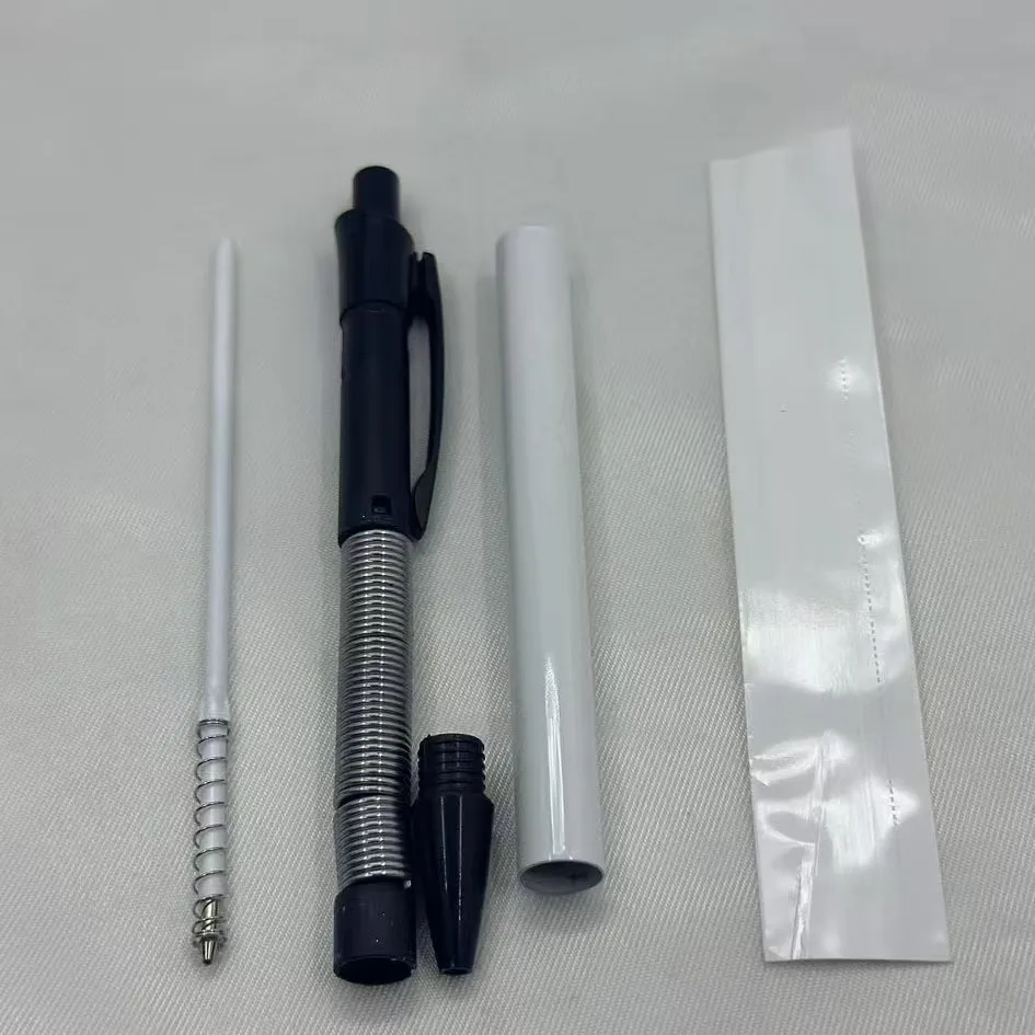 Customizable DIY Blank Sublimation Metal Click Pens Aluminum Ballpoint Pens for Personalized Promotional Gifts preview 4