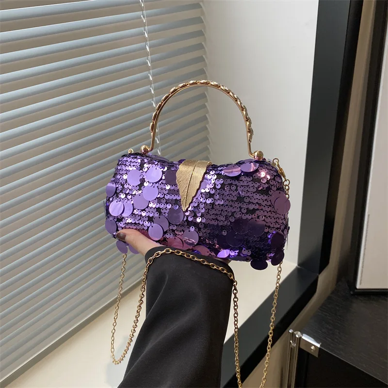 Luxury Evening Bag Bling Bling Sequins Handbags Women Party Small