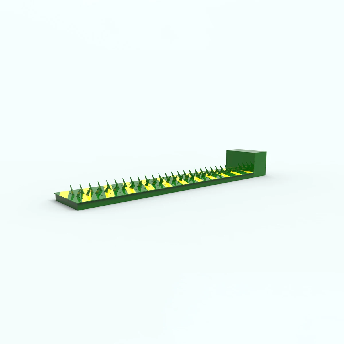 Automatic Remote Control Bi-Directional Arch Type Traffic Spikes Road Barrier Electric Underground Two-Way Tire Killer