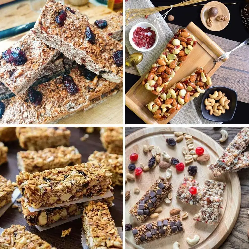 8 Cavity Rectangular Energy Bar Silicone Granola Mold Buy Silicone