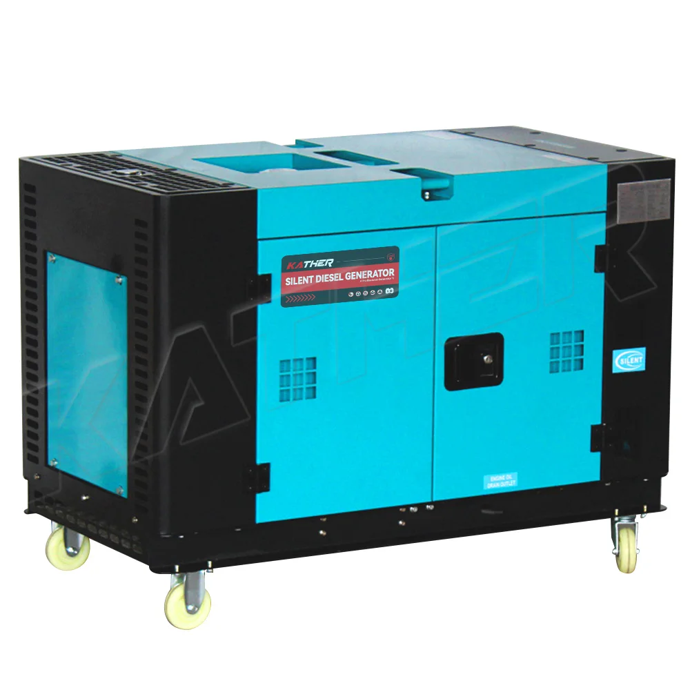 50/60hz 10kva سائلنٹ ڈیزل جنریٹر سنگل فیز ساؤنڈ پروف ڈیزل جنریٹر اسٹینڈ بائی الیکٹرک پاور جنریٹر 10kva سائلنٹ