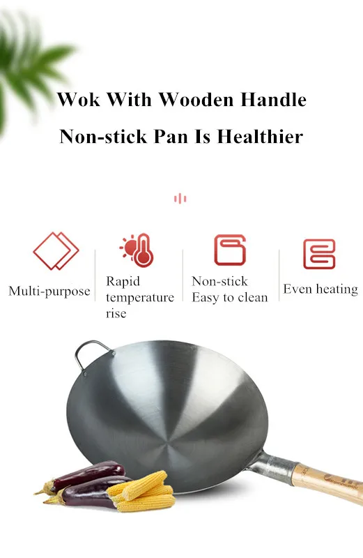 Китайский дом гостиница без покрытия Толстая антипригарная чугунная кулинарная горелка деревянная