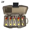 1 red-headed, green-bodied (5 pieces) Comes with a box (boxed).
