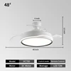 Ceiling white+black+48