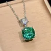 Bird's Nest Chepala Green Pendant with Chain