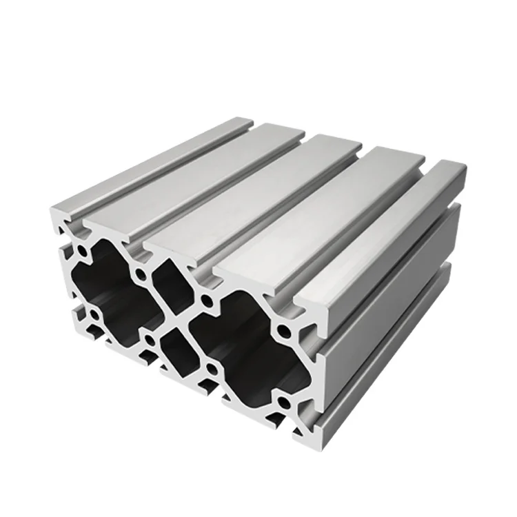 80160 Extruded Aluminum Profiles Are Suitable for Assembly of Mechanical Arm Structural Beam Injection Molding Machine Equipment
